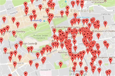 edinburgh fringe venues map.